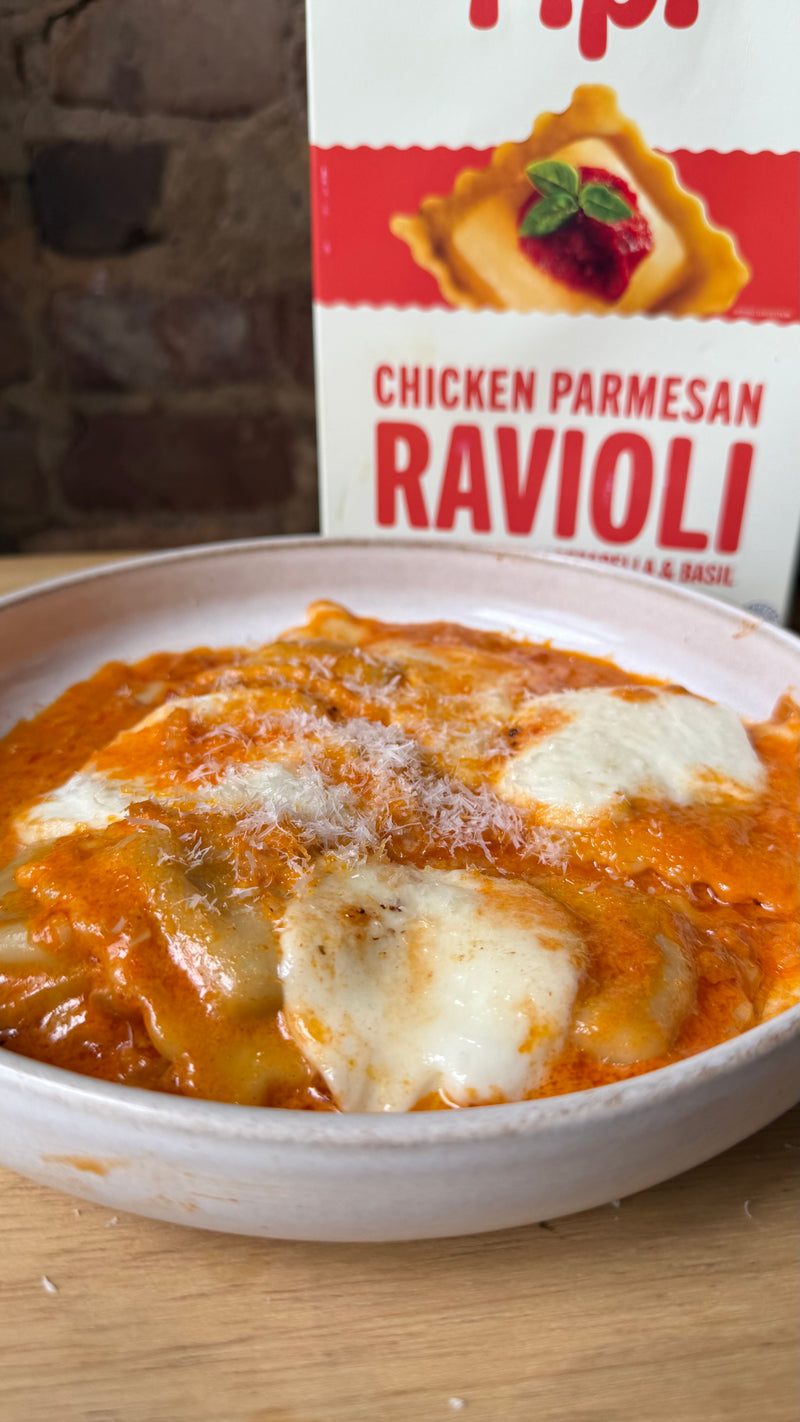 Marry Me Chicken Parmesan Ravioli