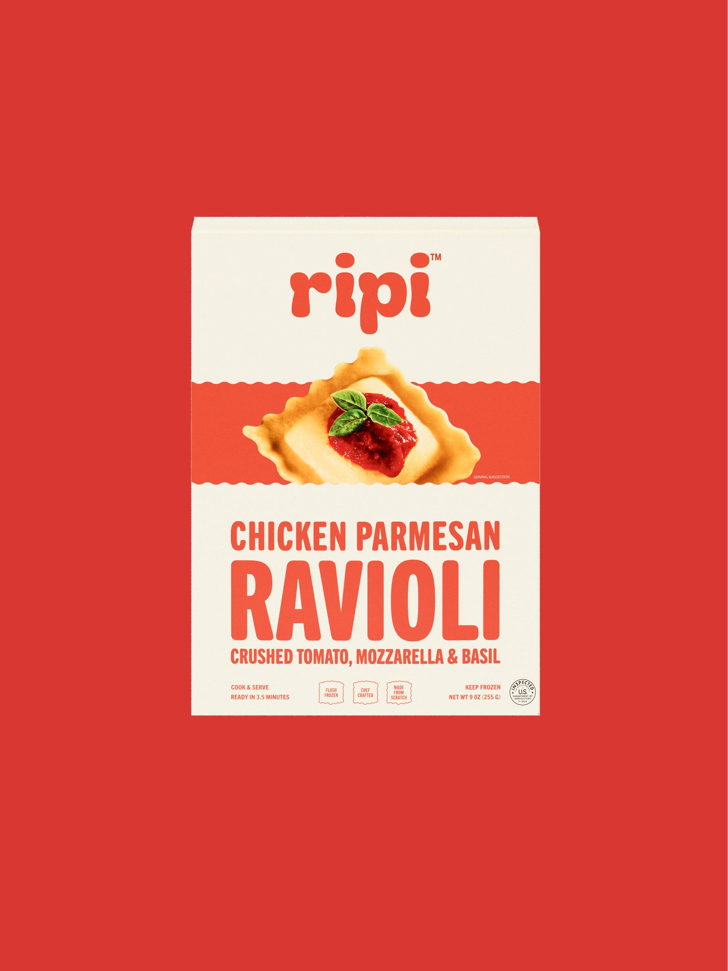 Chicken Parmesan Ravioli
