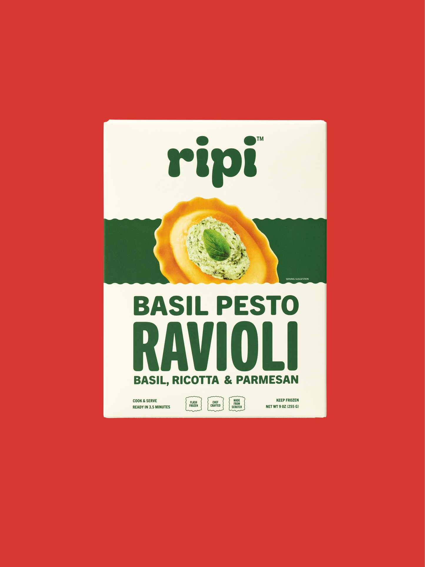 Basil Pesto Ravioli
