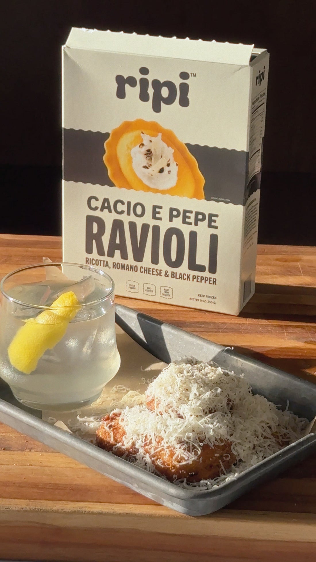 Cacio e Pepe Negroni