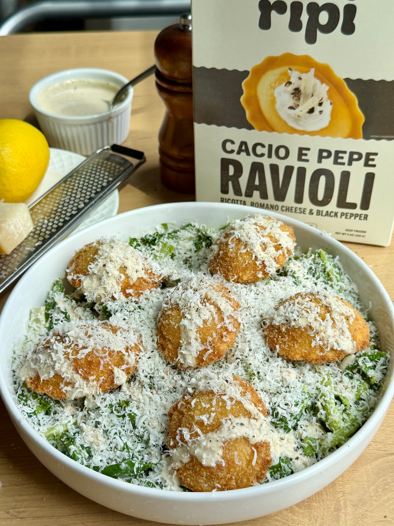 Cacio e Pepe Caesar Salad