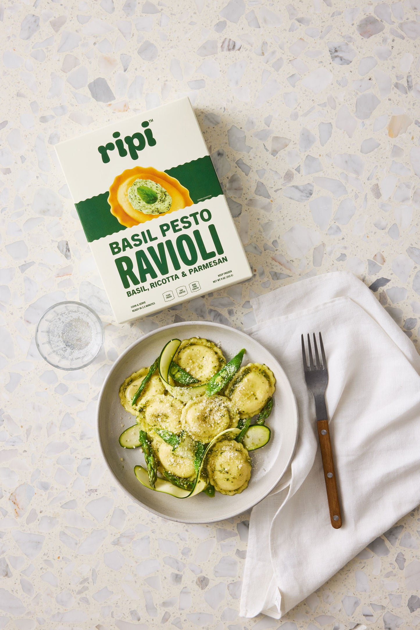 Basil Pesto Ravioli