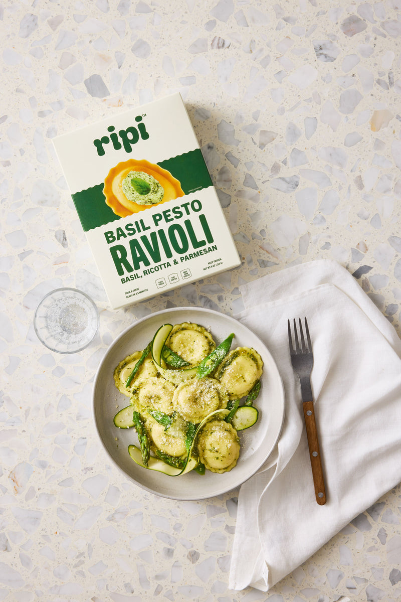 Basil Pesto Ravioli