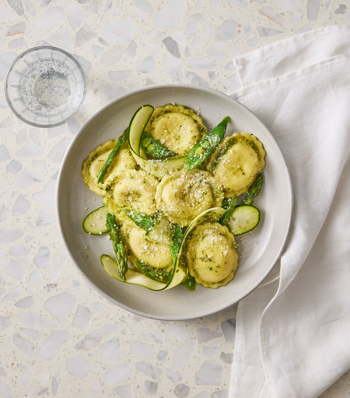 Basil Pesto Ravioli