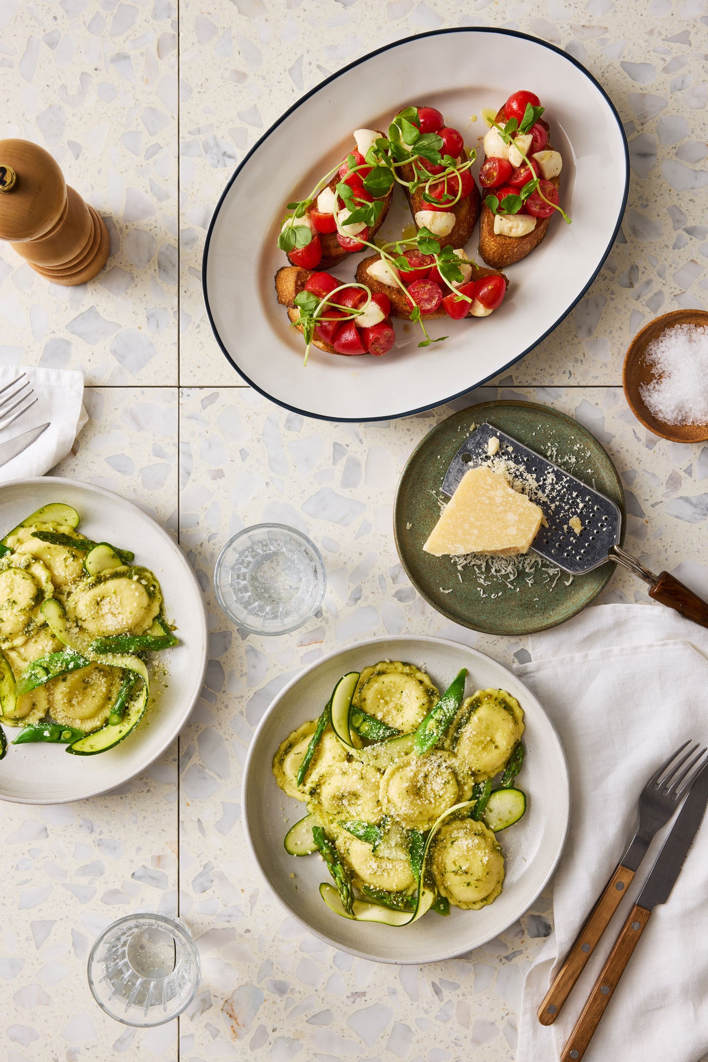 Basil Pesto Ravioli