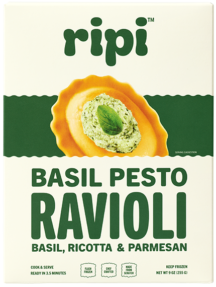 Basil Pesto Ravioli